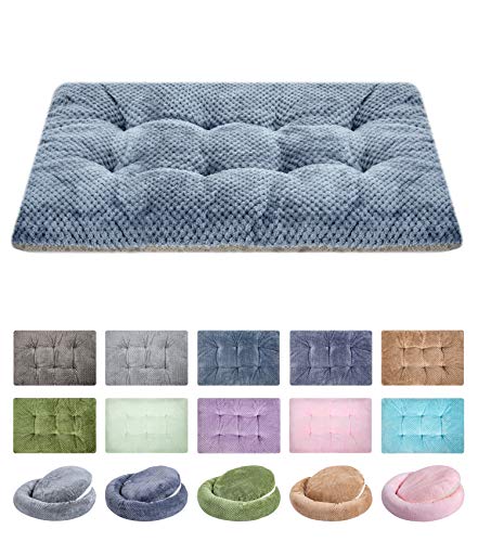 WONDER MIRACLE Fuzzy Deluxe Pet Beds, Super Plush Dog or Cat Beds Ideal