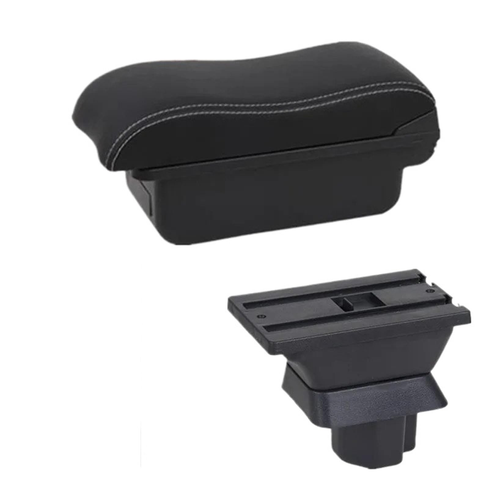 JMOLXURI Car Armrest Box For Mazda 2 For Demio Armrest Box Center Console