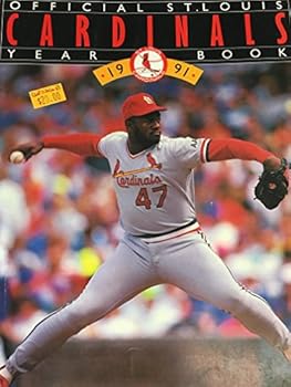 Paperback Official St. Louis Cardinals 1991 Yearbook Book