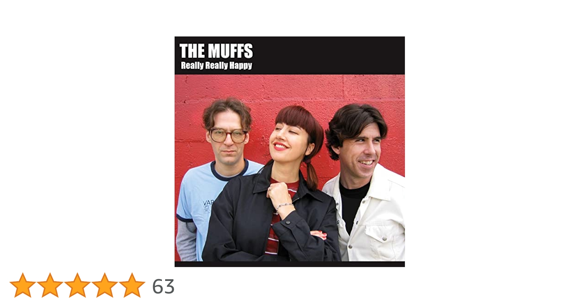 THE MUFFS／Really Really Happy　【洋楽LP】 LP】THE MUFFS／Really Really Happy