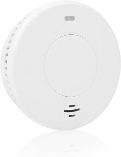 Smartwares vernetzbarer Rauchmelder - Verbinden Sie bis zu 24 Melder - Nicht austauschbare 10-Jahres-Batterie - Schnelle und zuverlässige Erkennung - 85 dB - FSM-17001