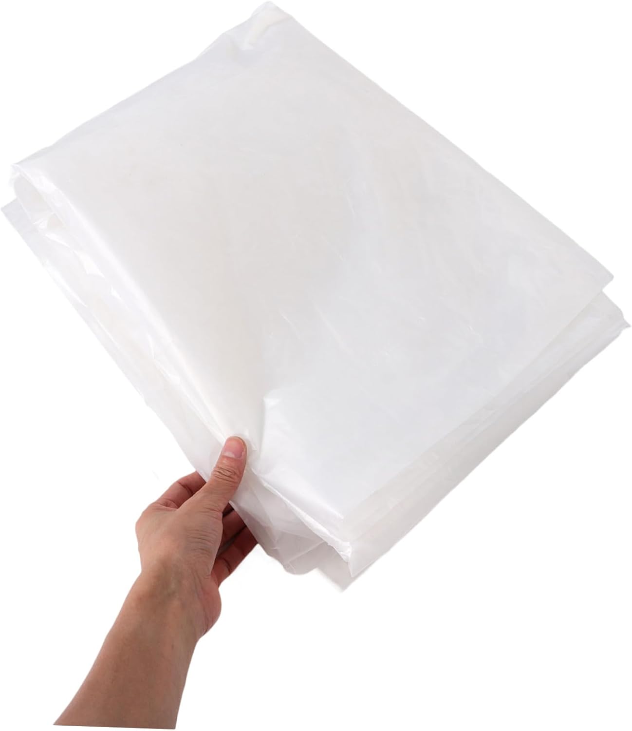 STOBAZA Large Balloon Storage Bag 5-Pack Plastic Organizer for Transport Versatile Reusable Balloon Carrying Bags for Party and Wedding Decorations