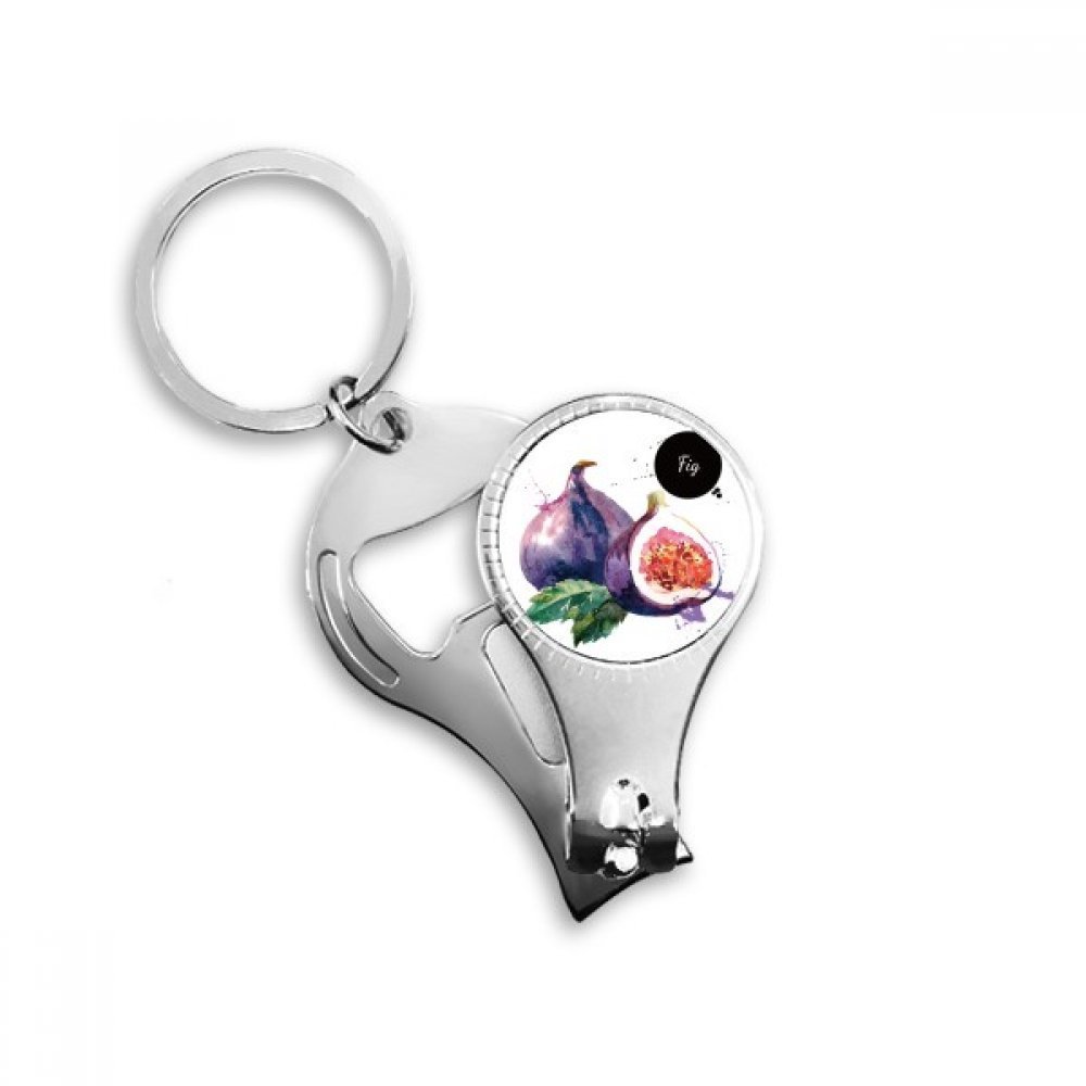 Anneau multi-fonction avec coupe-ongles intégré et ouvre-bouteille pour clés de voiture