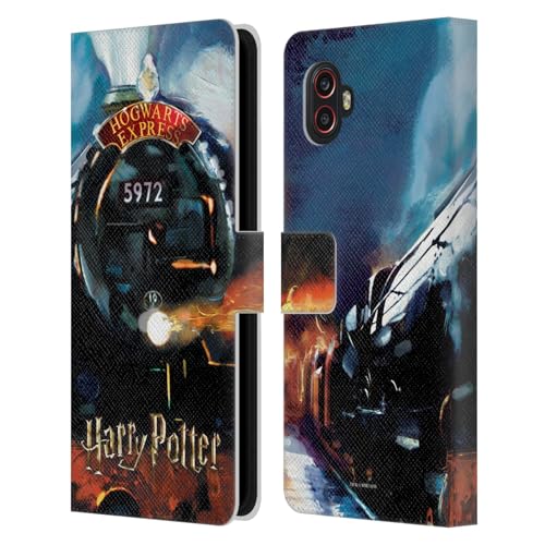 Head Case Designs sous Licence Officielle Harry Potter Hogwarts Express Prisoner of Azkaban II Étui Portefeuille en Cuir Compatible avec Samsung Galaxy...
