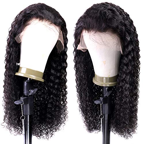 BEEOS Deep Curly 13x8 Transparent Lace Front Wig