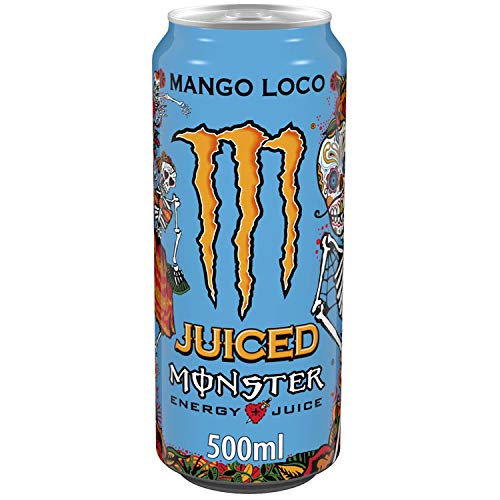 MONSTER Energy Juice Boisson énergisante gazeuse à la mangue 50 cl
