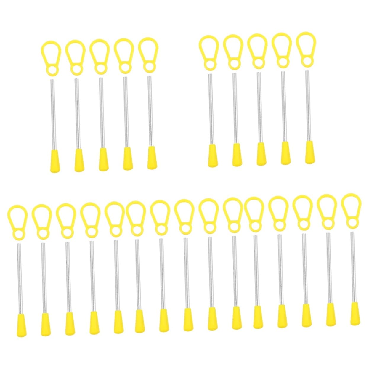 ibasenice 5sets Bacchette e Martelli Per Triangolo Plastica e Ferro Strumenti Musicali Per Percussioni Accessori Per Insegnanti Di Musica