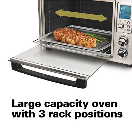 Hamilton Beach 31190C Digital Display Countertop Convection Toaster Oven with Rotisserie の商品画像 5