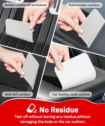 Image of 4 Inch Large Wide Hook and Loop Strips with Super Adhesive Heavy Duty, 8 Sets Heat Resistant Waterproof, Car Outdoor Indoor Sofa Cushion Use, Black 4x2 Inch