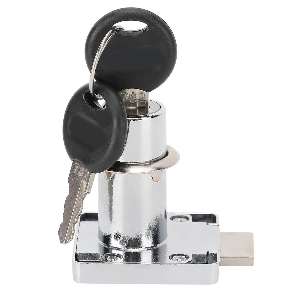 Cerradura Cajón 38mm con Llaves - 3 Juegos para Muebles, Escritorio, Armario, Buzón | Fácil Instalación | Segura | Versátil | Garantía