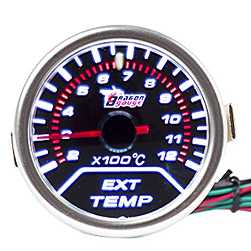 ESUPPORT Car 2" 52mm EGT Exhuast Gas Temp Gauge Meter Temperature - Image 4