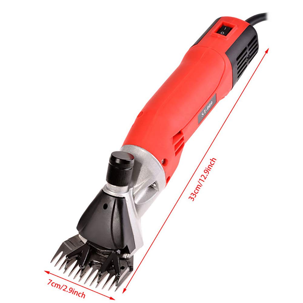 LeTkingok T-King 100-240V High-Power Electric Wool Shears Sheep Clipper Shearing Machine 500W 2600RPM