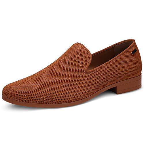 Image of UUBARIS Mens Dress Loafers Tuxedo Suit Slip on Shoes