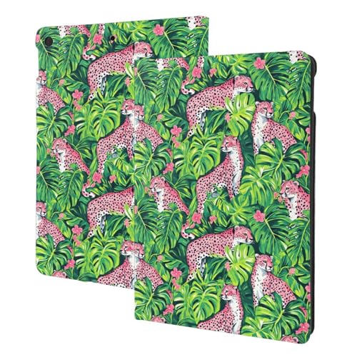 Housse iPad 10.2 rose tropical pour travailler avec style au quotidien