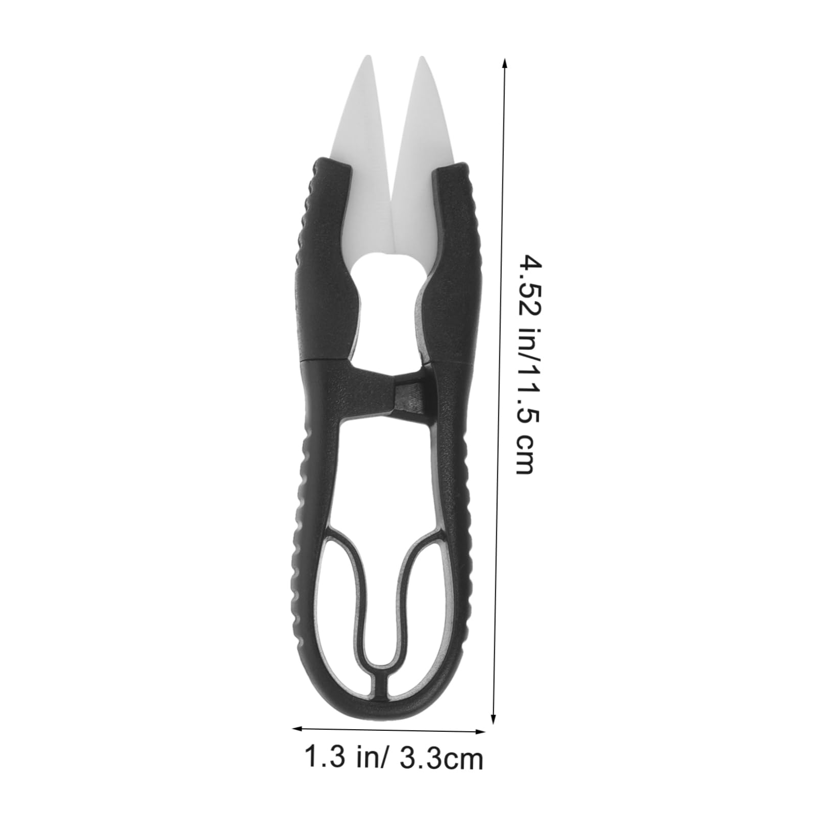 Uonlytech 4 Pezzi Forbici a taglio a filo stoffa cesoie cucire forbici in tessuto filato impugnatura pinze da cucito Strumenti da ricamo strumento di rimozione del punto cucito ceramica