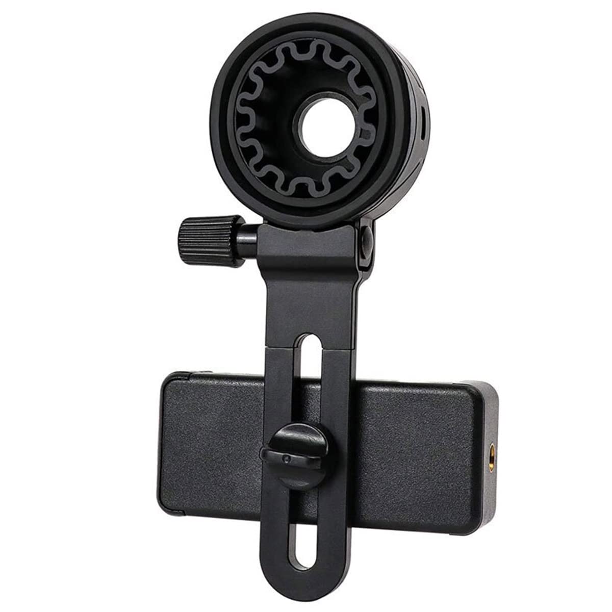 Accessori per microscopi Gli accessori del supporto del telefono del microscopio adattano la staffa della clip del telefono cellulare del telescopio astronomico Durata e prestazioni affidabili ( Color