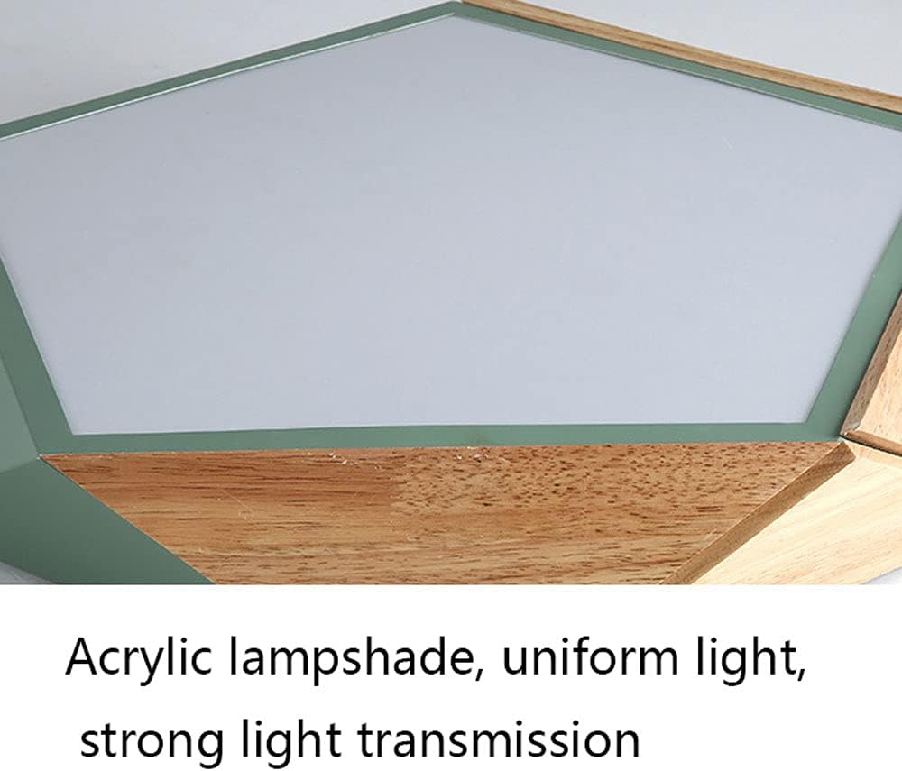 Close-up of the acrylic lampshade, showing its uniform light diffusion and strong light transmission properties.