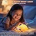 DREAMING MY DREAM Night Light for Kids,Squishy Sloth Night Light,LED Novelty Animal Nightlight,3 Levels Dimmable,30Min Timer Nursery Lamp for Kids, Bedroom Baby Boys Girls Gifts