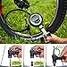 CycloSpirit Digital Bicycle Tire Inflator Gauge with Auto-Select Valve Type - Presta and Schrader Air Compressor Tool