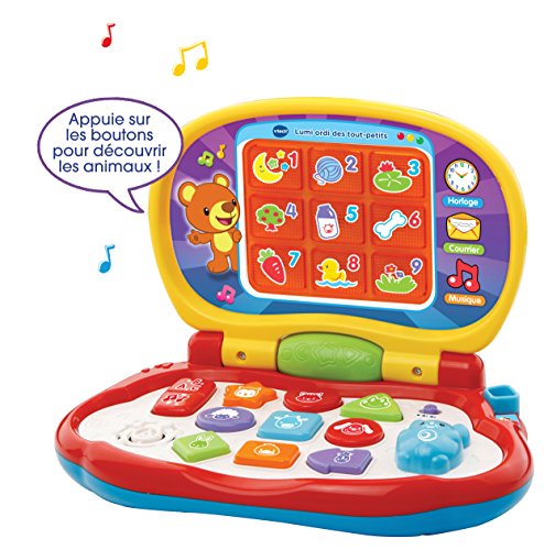 VTech Brilliant Baby Laptop (French Version) by VTech - Used condition - Image 4