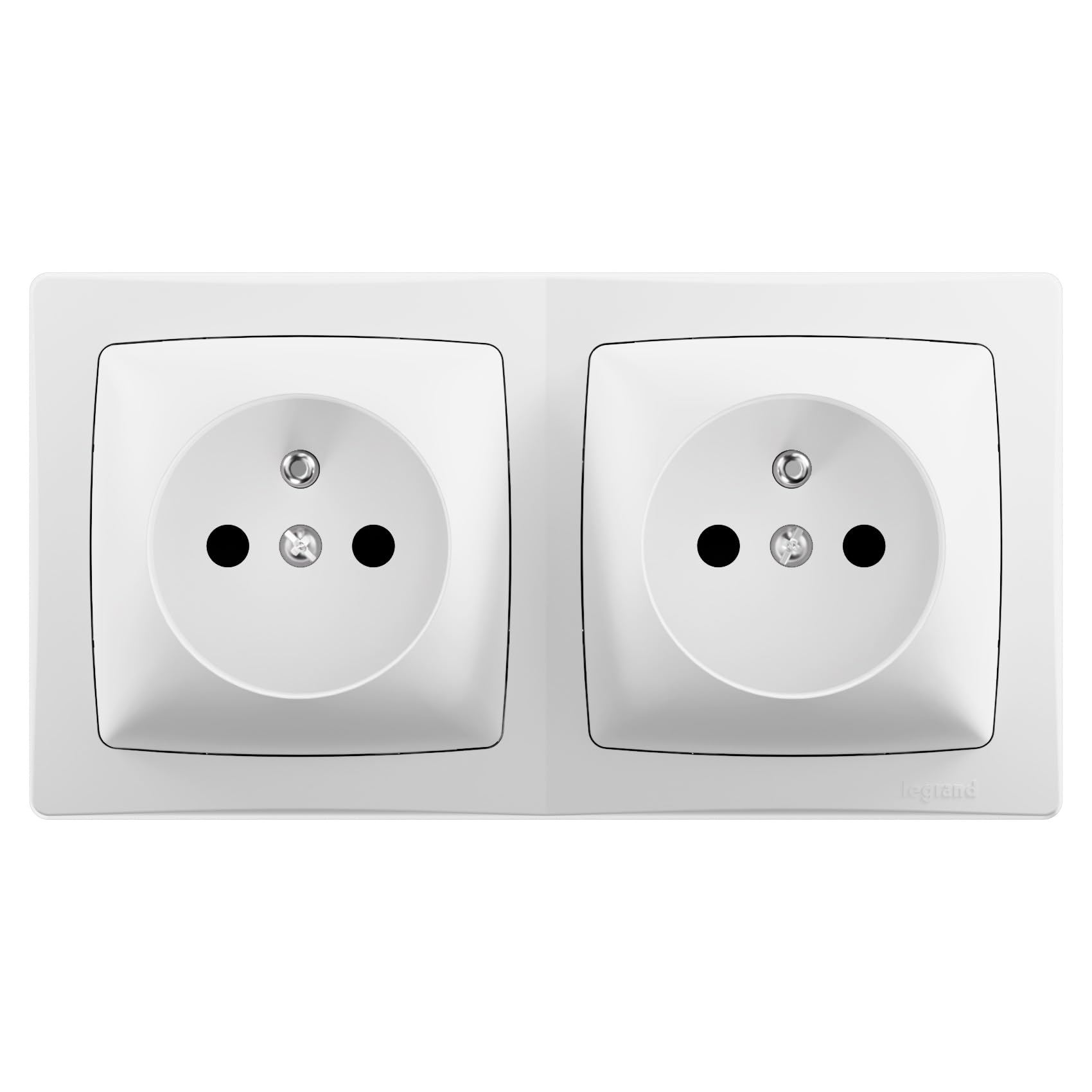 Double prise Legrand saillie à connexion rapide sans outil