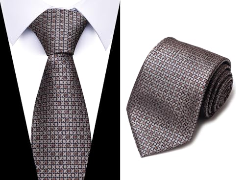 Image of Passabin Tie For Men Necktie Woven Jacquard Neck Ties Set 6 PCS