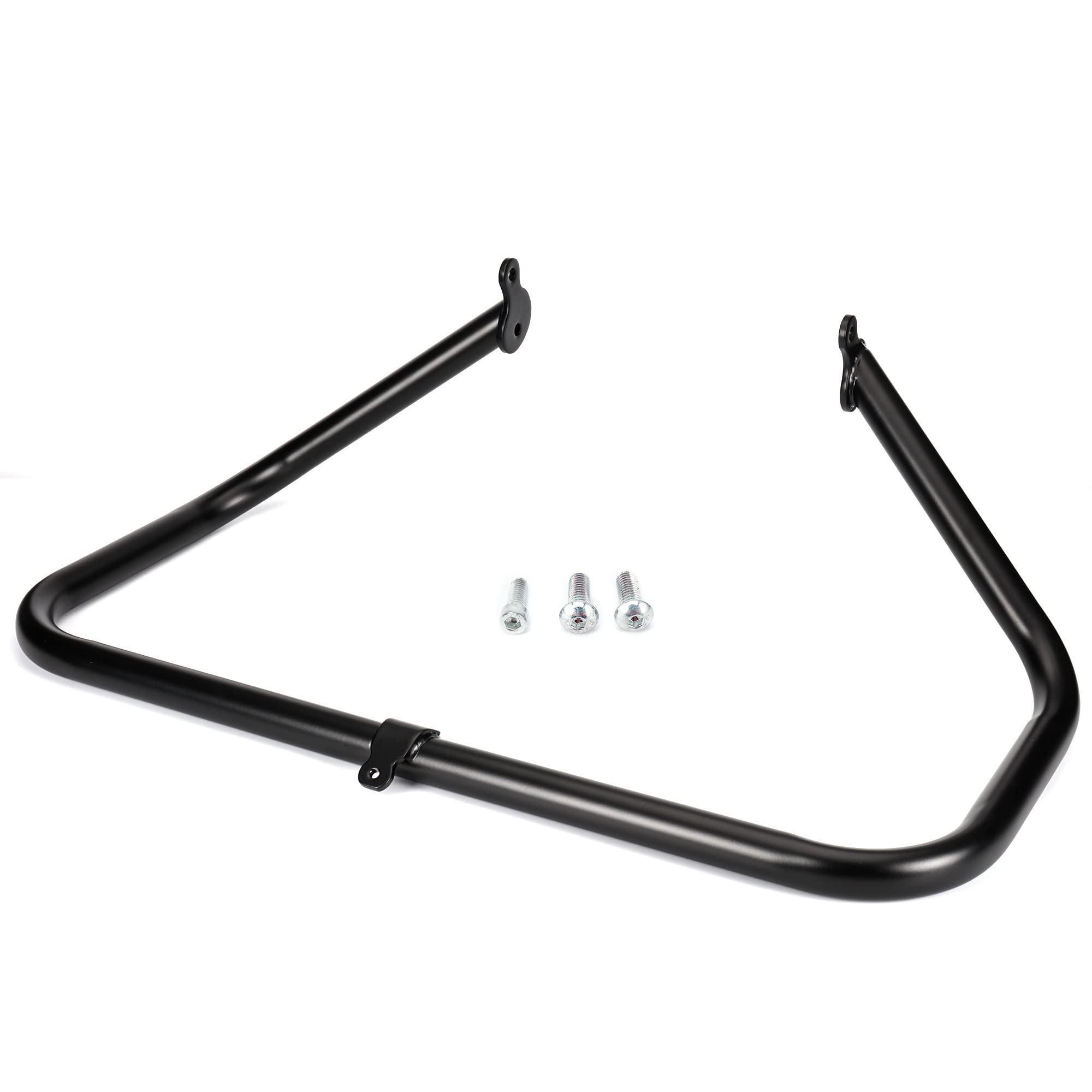 Photo 1 of MoKitDora Engine Guard Highway Crash Bar 1.25" Fat Compatible with Harley 2009-up Touring Road King Street Electra Glide and Trike Models, Matte Black Plain Crash Bar Black