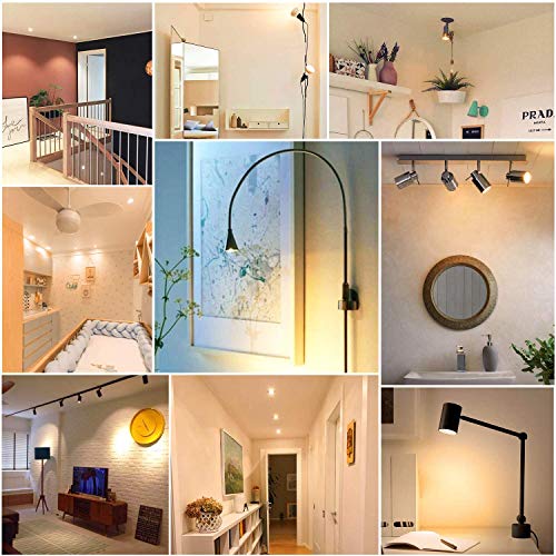 Akynite R50 E14 LED-Strahler Warmweiß 2700K, 5W Ersatz Reflektorlampen R50 40W, 500LM, 120° Abstrahlwinkel, AC 230V, E14 Reflektor Klein Lampe für Küche/Treppenhaus, Nicht Dimmbar, 6er-Set