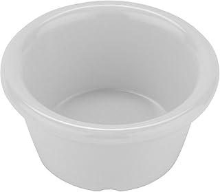 G.E.T. Enterprises S-620-W 2 oz. Ramekin, Melamine, White (Pack of 12)
