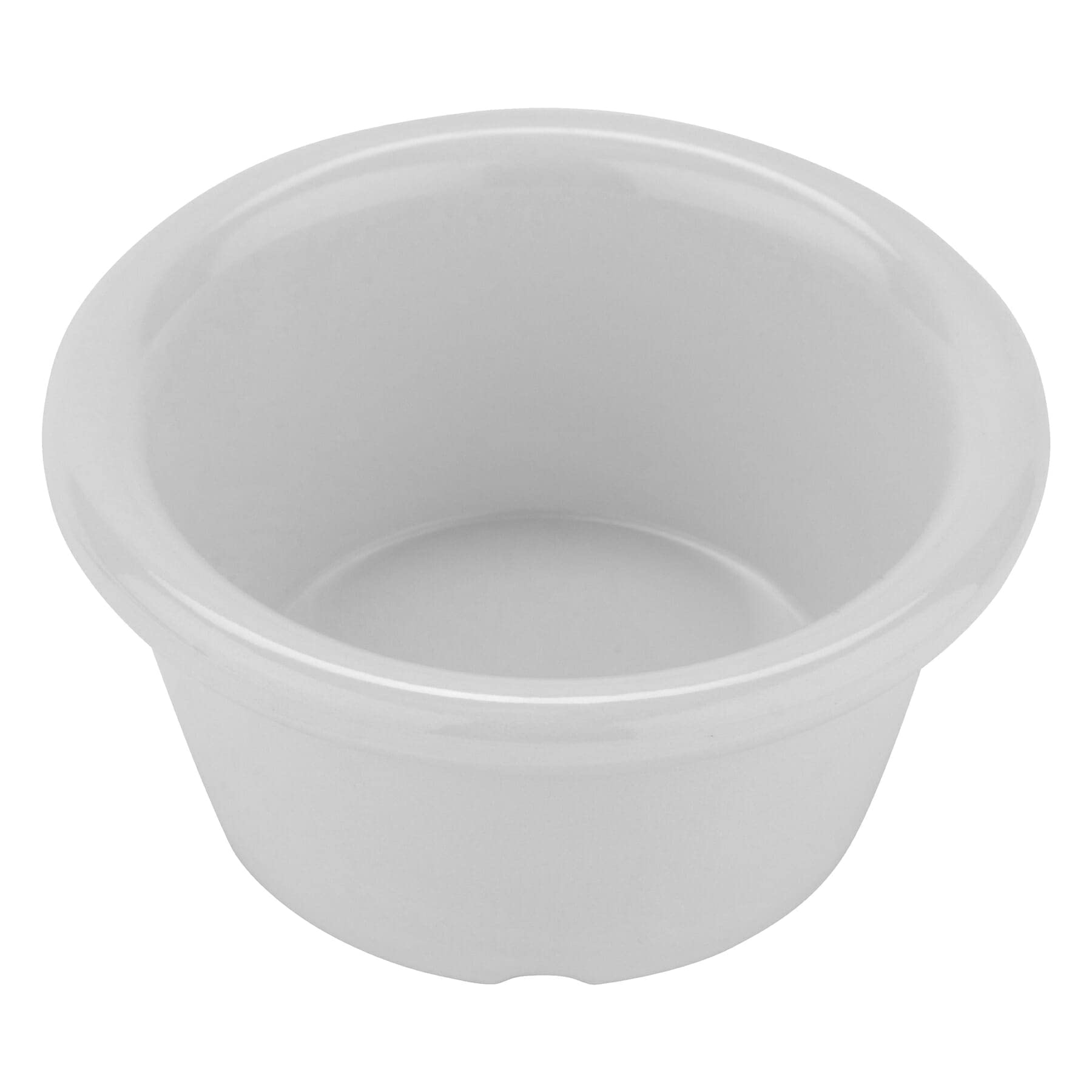 G.E.T. Enterprises S-620-W 2 oz. Ramekin, Melamine, White (Pack of 12)