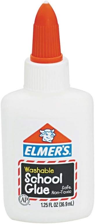 Fun Express Elmers 1Dz 1.25Oz School Glue - 12 Pieces - Educational and Learning Activities for Kids : Toys & Games