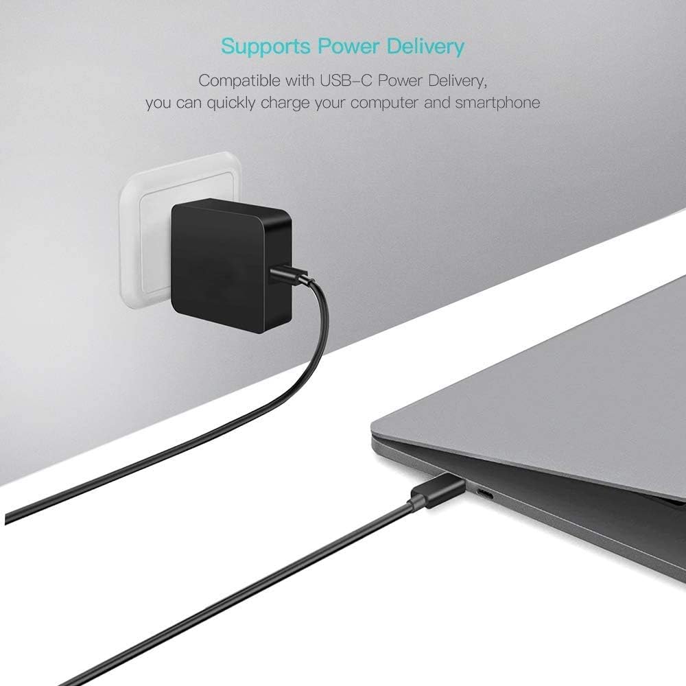 Black Friday Clearance 45W USB Type-C AC Charger for HP Chromebook X360 14-CA000 11-AE000 14-ca051wm 14-ca052wm 14-ca091wm ca061dx,11-ae051wm 11-ae001tu 11-ae027nr;12-c012dx 12-f014dx Laptop Power Supply Cord Buy 1 get 1 45W USB Type-C AC Charger for HP Chromebook X360 14-CA000 11-AE000 14-ca051wm 14-ca052wm 14-ca091wm ca061dx,11-ae051wm 11-ae001tu 11-ae027nr;12-c012dx 12-f014dx Laptop Power Supply Cord