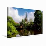 Premium Textil-Leinwand 45 x 30 cm Quer-Format Blick auf 