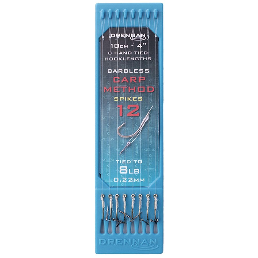 Drennan 4" Carp Method Spike Hook Plate: 12 To 8lb