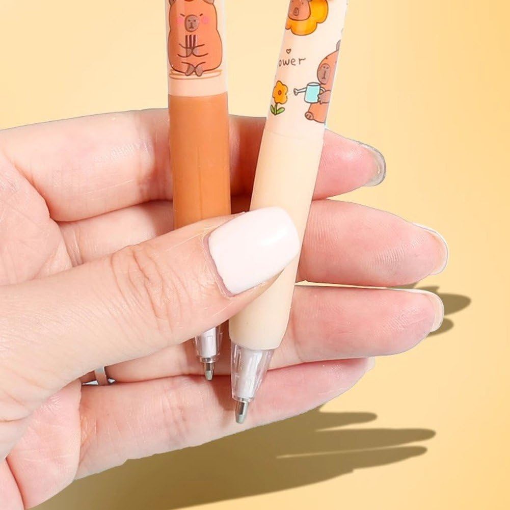 Set Di 6 Matite Meccaniche Kawaii Con Ricariche E Gomme – Simpatiche E Colorate Per Studenti