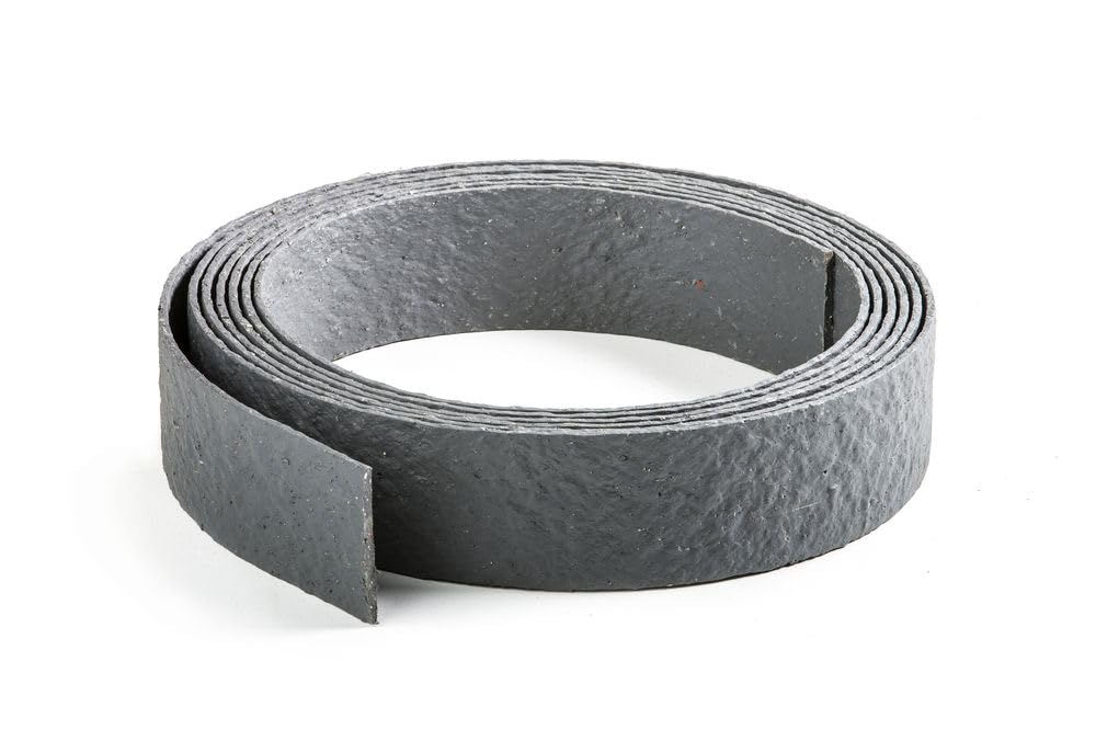Jardilat Bordure de Jardin - Rouleau de 14cm x 25m - Plastique Recyclé - Couleur Gris