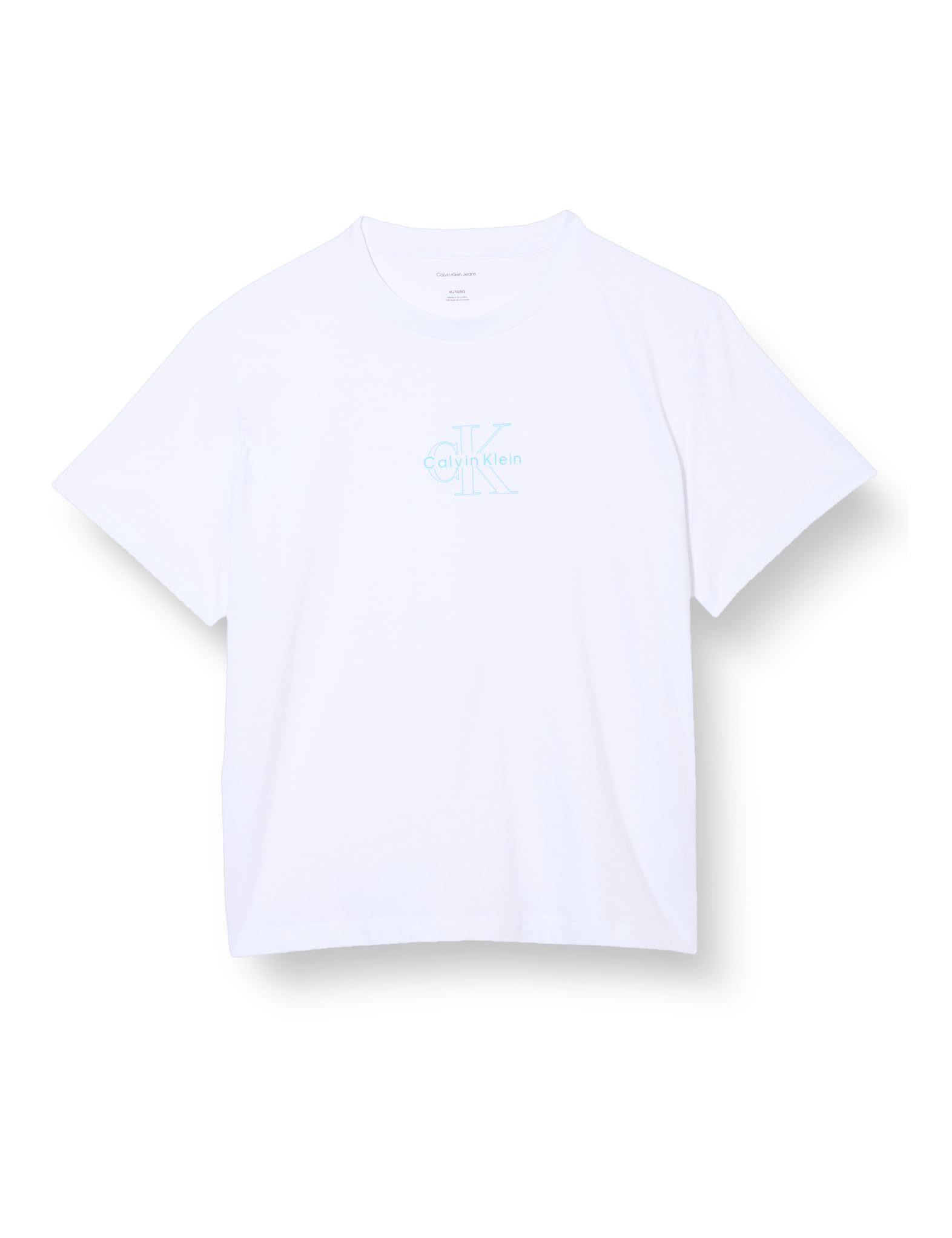 Calvin Klein Camiseta de Manga Corta Mujer Classic Fit tee de algodón