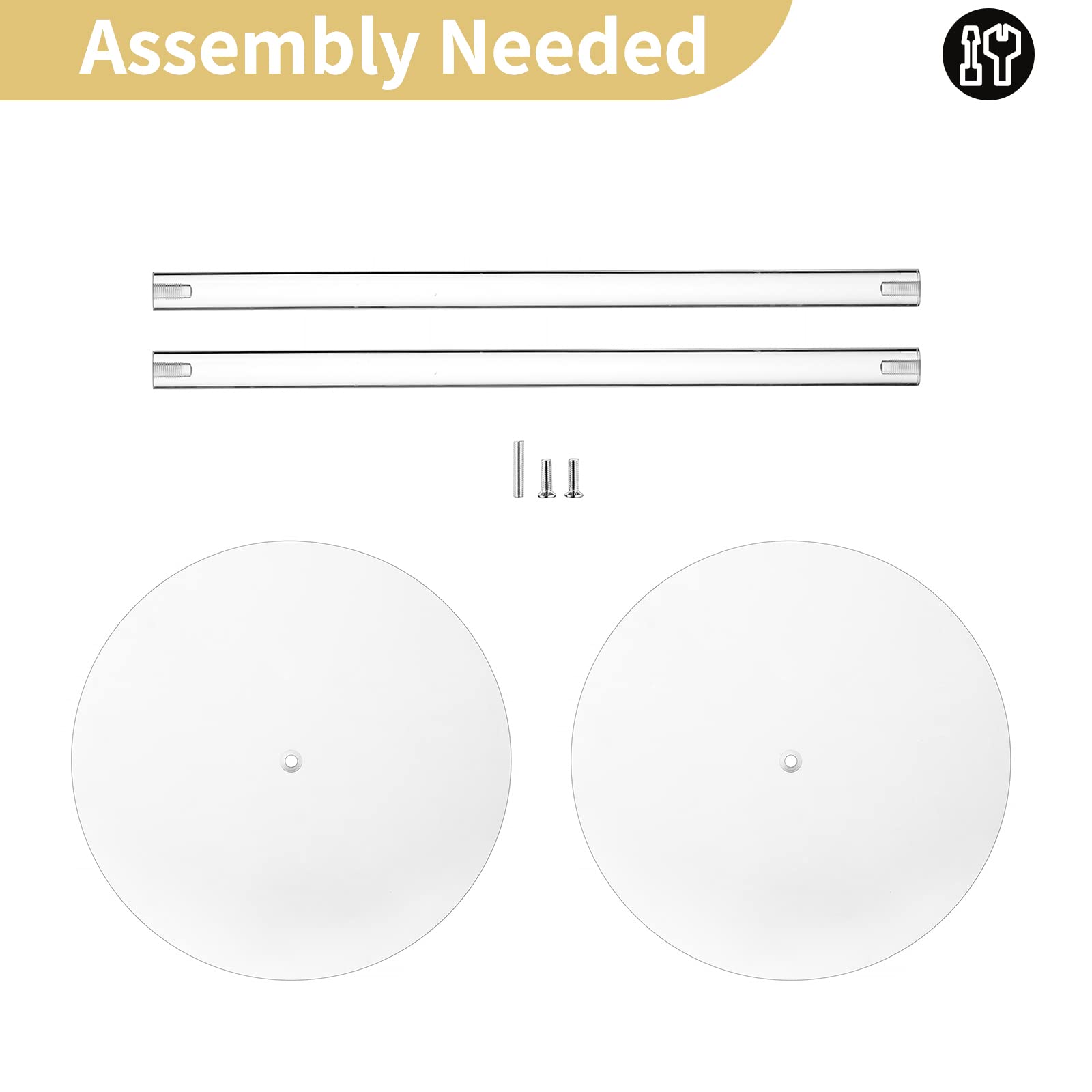 NUPTIO Wedding Vases Centerpieces for Tables - 10pcs 31.5 inch Tall Acrylic Flower Vase Flowers Stand for Party Tables Decorations - Elegant Bulk Weddings Decoration Table Geometric Centerpiece Stands