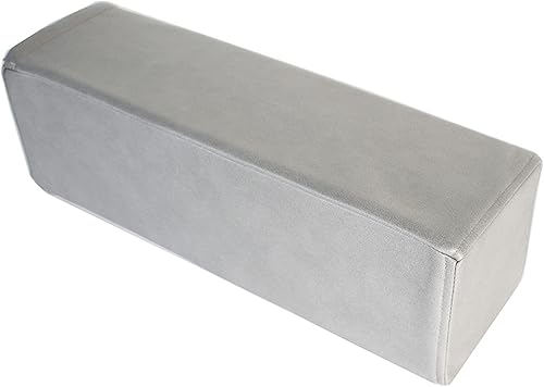 Miniatura 1 de QQXX Cojín de cuero para reposabrazos de sofá, soporte grueso de alta calidad para silla con funda extraíble, relleno de espacio en la cama, cojín