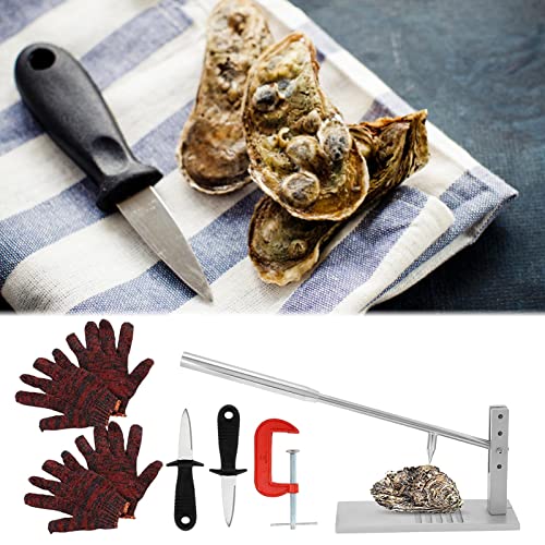 Ouvre-huîtres machine shucker complet avec couteaux pour coquillages