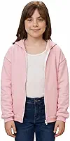Blusa de Moletom Infantil Unissex com Capuz e Zíper, Algodão Macio com Forro Interno, Azul/Preto/Cinza