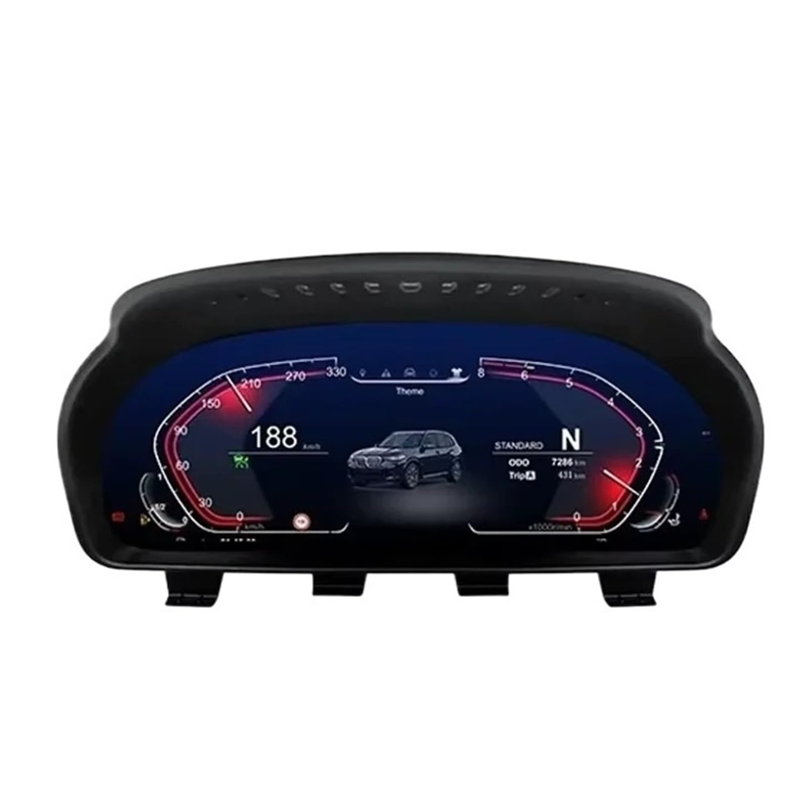 Cyfrowy miernik Dla Bmw 5 6 7 serii F01 X3 F25 | Cyfrowy przyrząd LCD