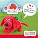 Clifford® Snuggle Buddy Medium Size Plush Dog Toy | Cozy Dog Stuffed Animals Play Toy for Medium to Large Dogs | Comfort, Squeakers, Crinkle, Interactive Bonding