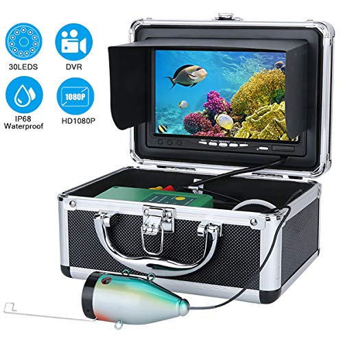 Underwater Fishing Camera, Anysun Fish Finder Camera with DVR Recorder Waterproof IP68 Underwater
