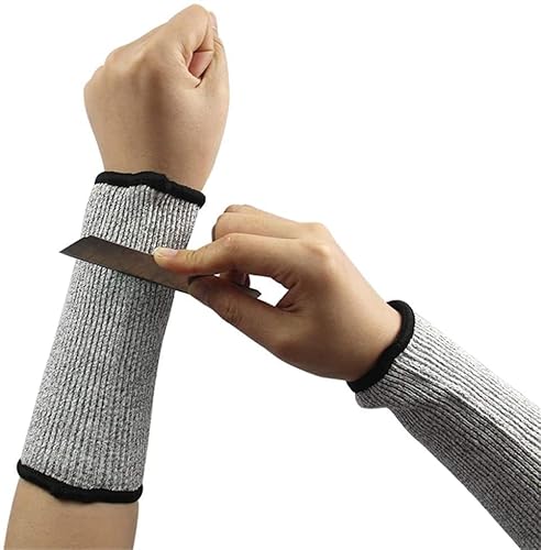 ZGHQHCDRH 防刃手袋 防刃アームカバー 軍手 ロングスリーブ 作業用 作業グローブ 切れない手袋 耐切創手袋 日焼け防止 冷感