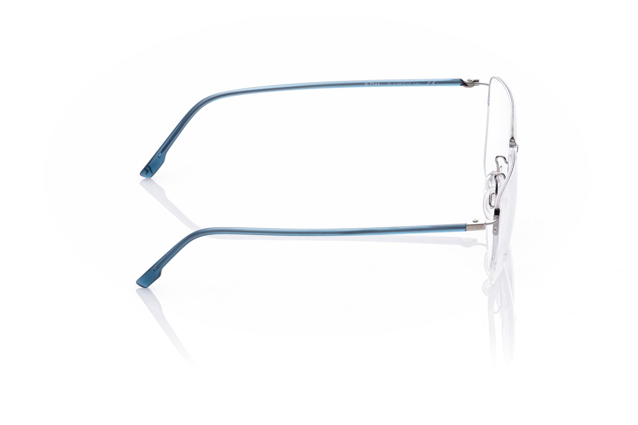 Rodenstock R7144 oprawki okularów na receptę srebrne niebieskie 54