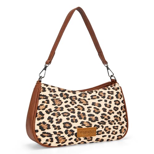 Image of Wrangler Western Shoulder Bag for Women Small Purse Aztec Hobo Bag HandBag with Detachable Strap