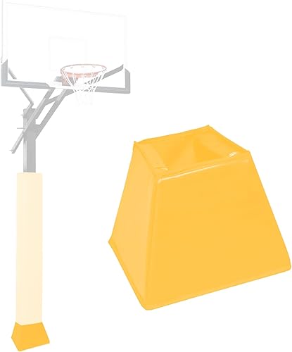 Almohadillas de poste cuadrado de alta resistencia para poste de baloncesto para exteriores, acolchado cuadrado para postes de 4 x 4 pulgadas, 5 x 5