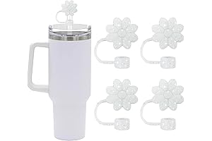 Glitter Straw Topper Cap for Your Stanley Tumbler