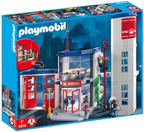 Preisvergleich Produktbild PLAYMOBIL 4819 Feuerwehr-Hauptquartier